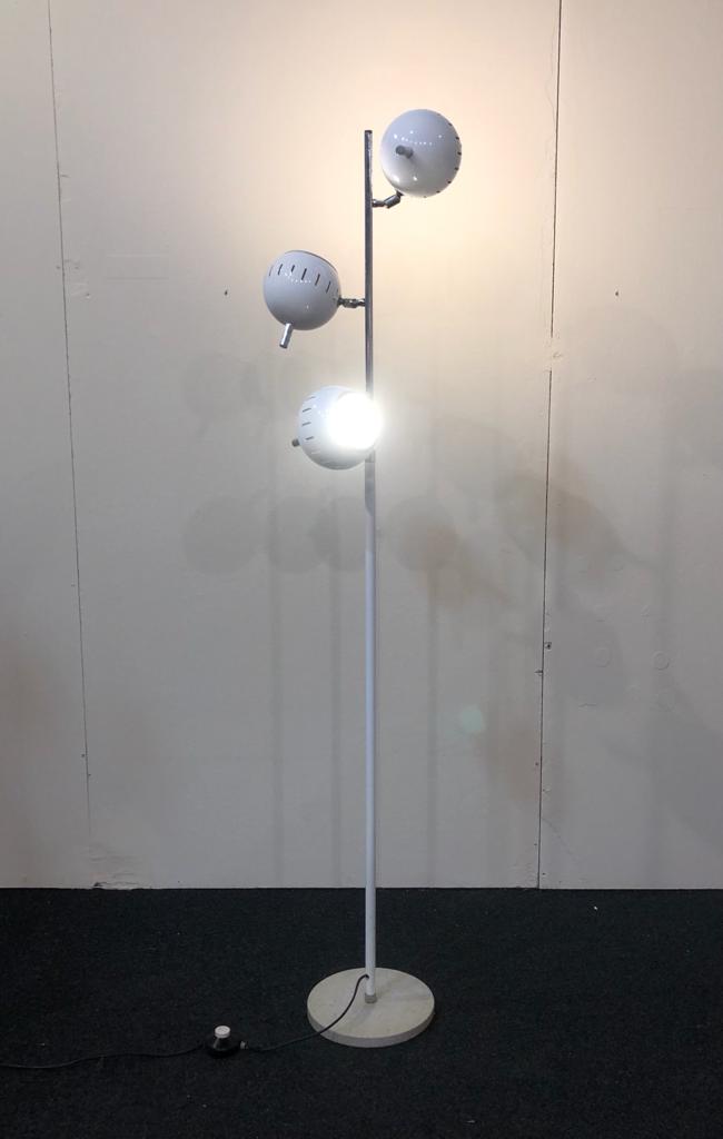 1. Space age floor lamp
